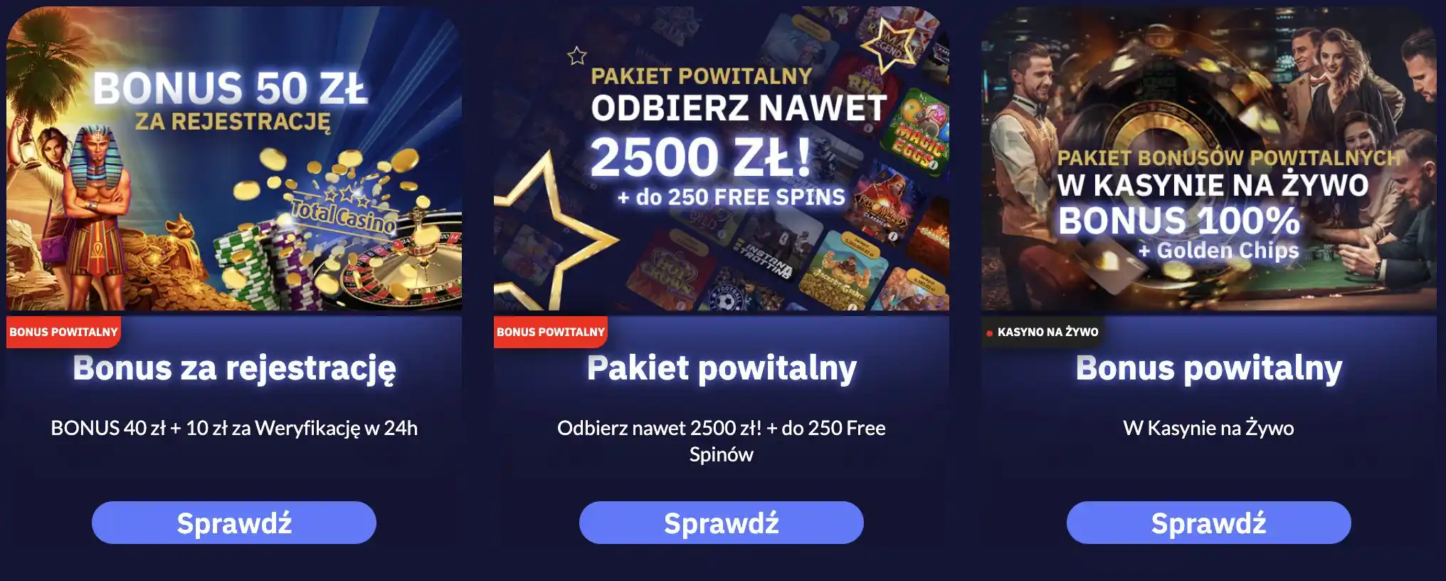 Total Casino — Legalne Kasyno Online w Polsce